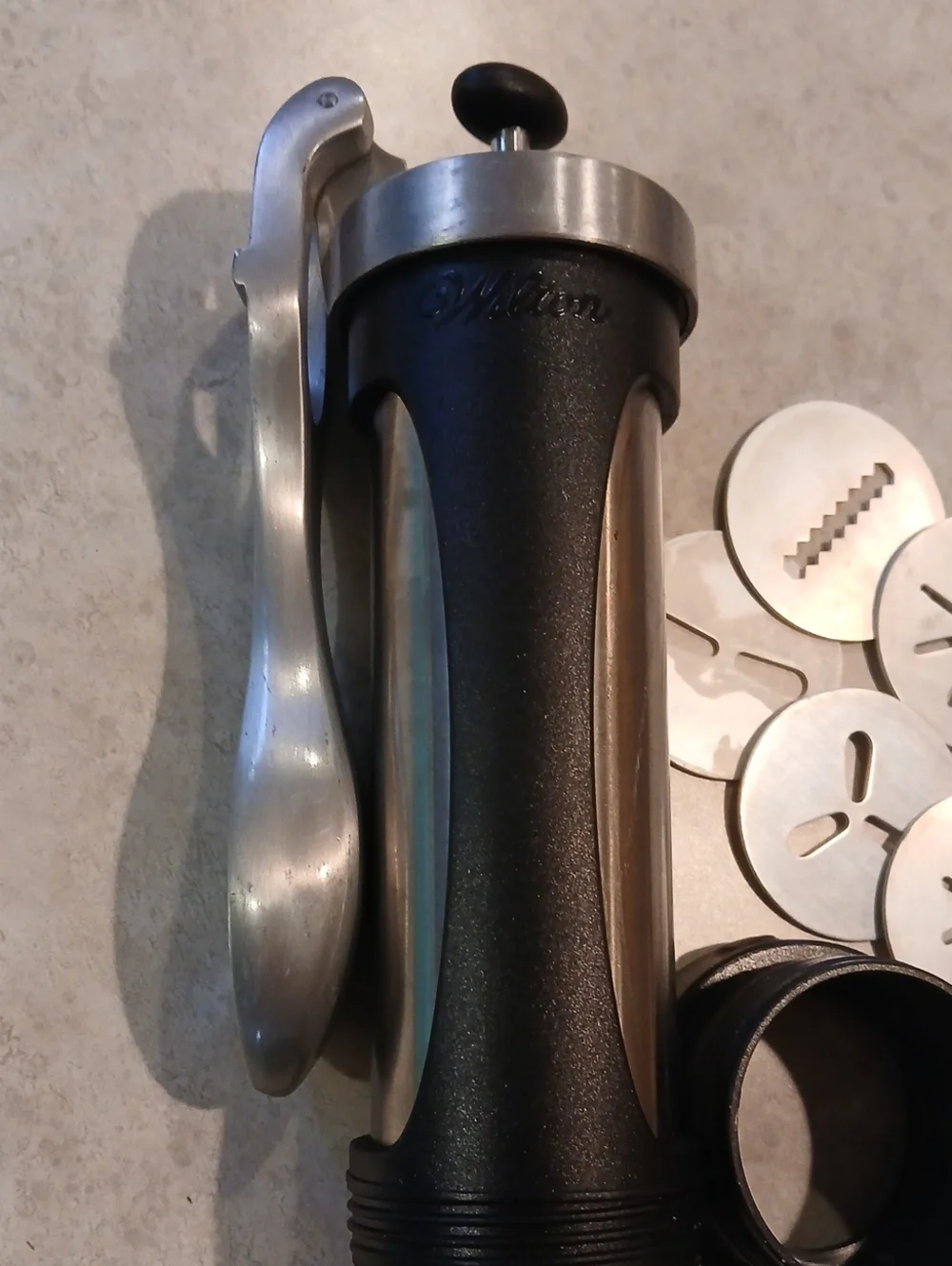 Wilton Cookie Press with 10 Design Discs